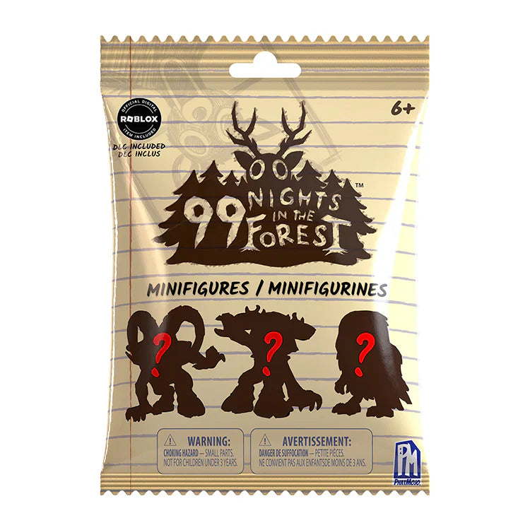 Snaps Roblox 99 Nights In The Forest Mystery Minifigures with DLC