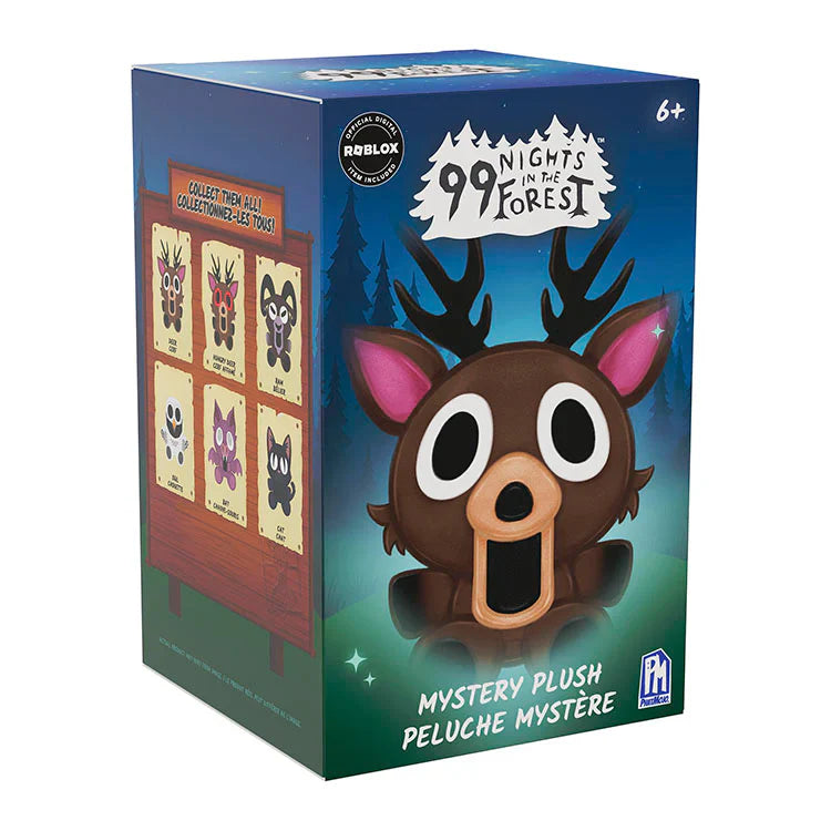Snaps 99 Nights In The Forest Roblox Mystery Plush with DLC Code