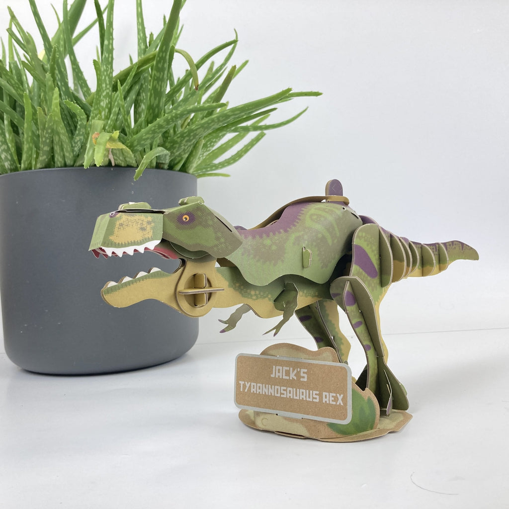 Snaps T-Rex Cardboard Model Kit – Eco-Friendly STEM Dinosaur Puzzle