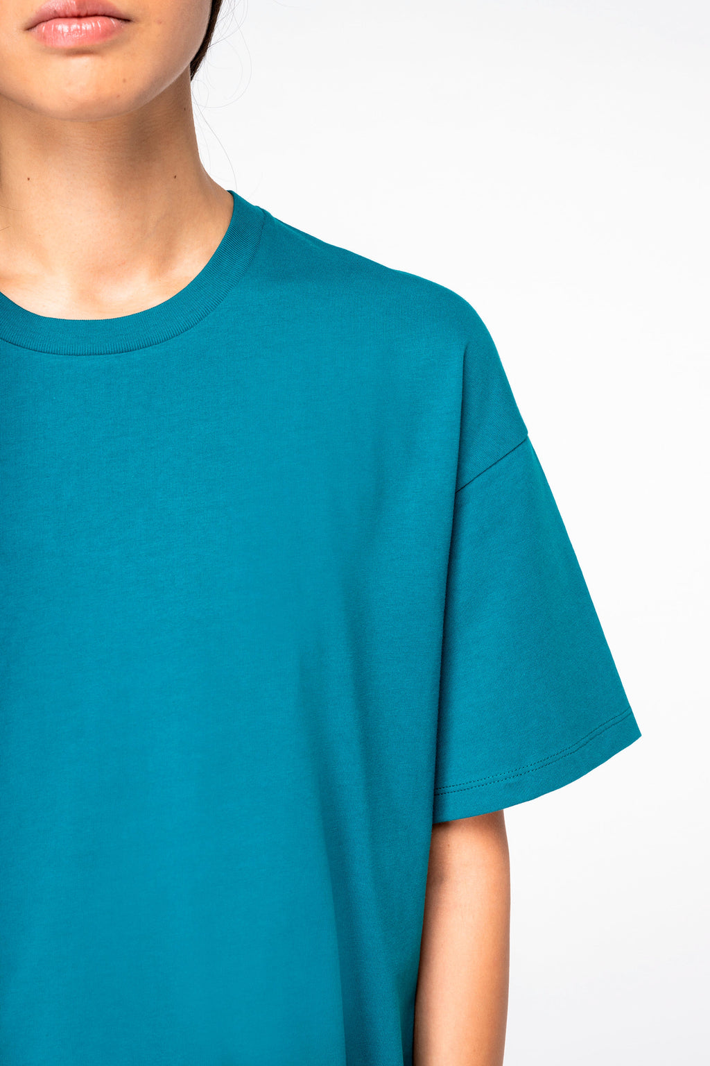 Organic Dropped Shoulder T-shirt: Unisex