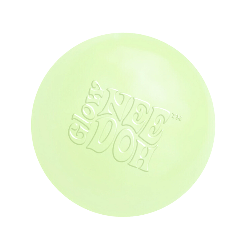 Nee Doh Glow In The Dark Stress Ball – Squishy Sensory Fidget Toy