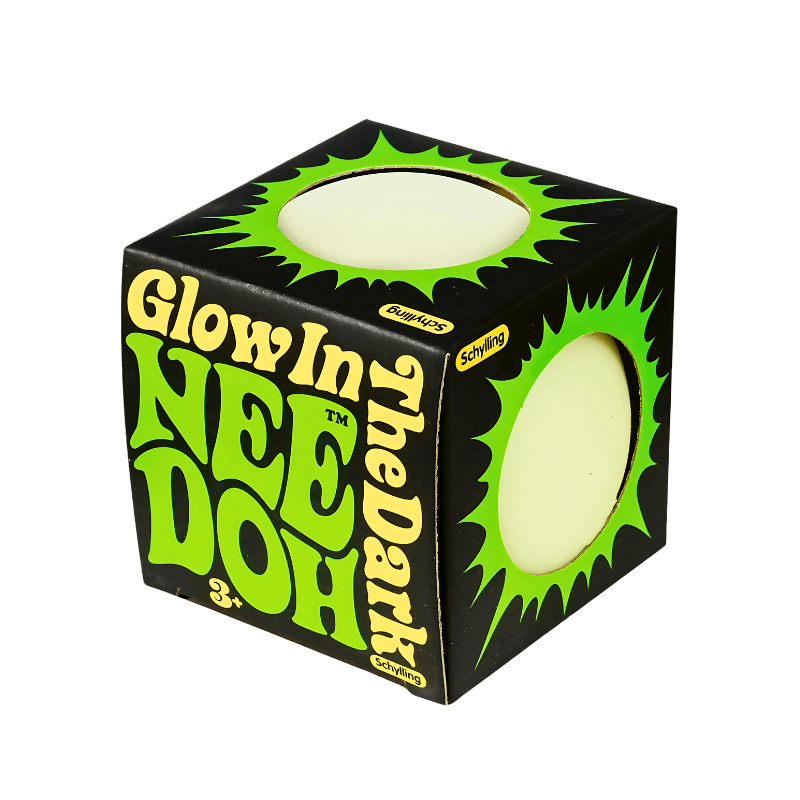 Nee Doh Glow In The Dark Stress Ball – Squishy Sensory Fidget Toy