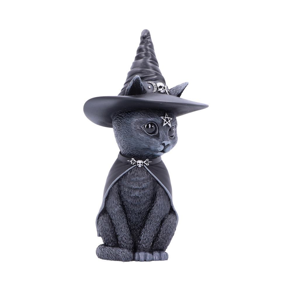 Nemesis Now Purrah Black Cat Figurine | Occult Witchy Resin Ornament
