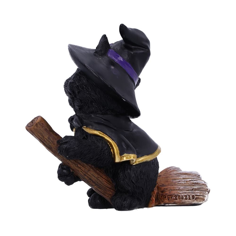 Nemesis Now Coven Keepers Tabitha Black Witch Cat Figurine - 11cm