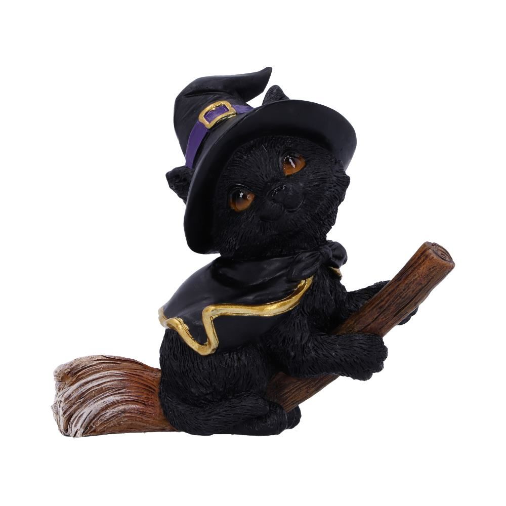 Nemesis Now Coven Keepers Tabitha Black Witch Cat Figurine - 11cm
