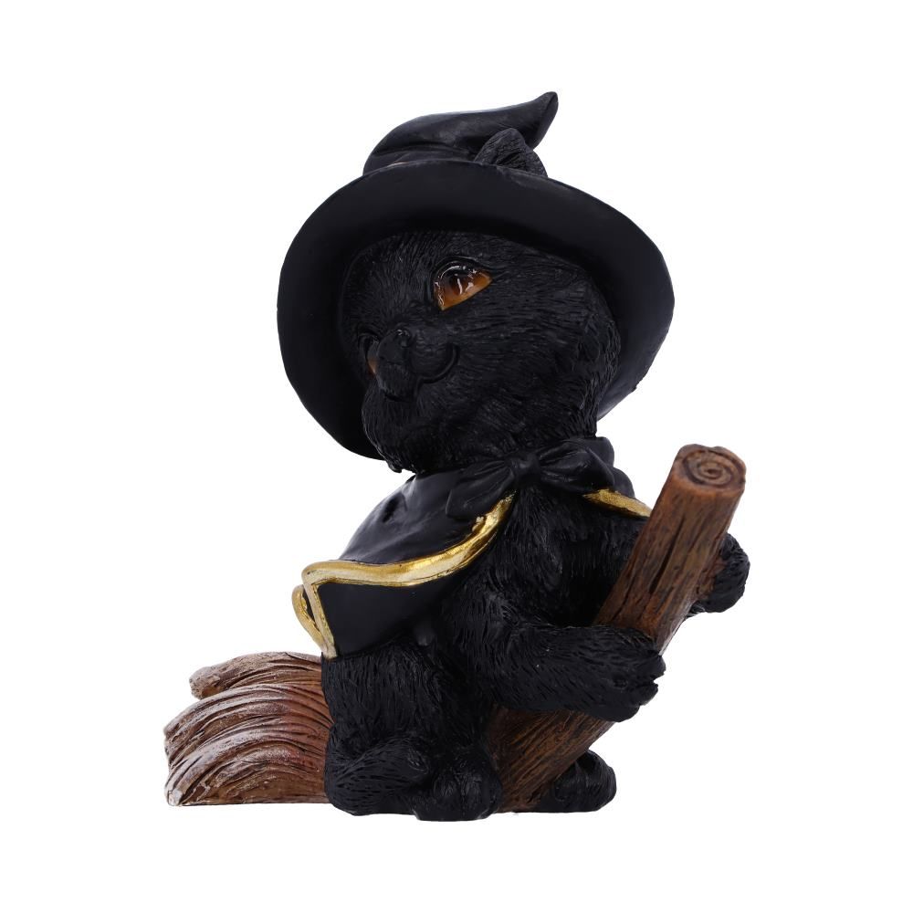 Nemesis Now Coven Keepers Tabitha Black Witch Cat Figurine - 11cm