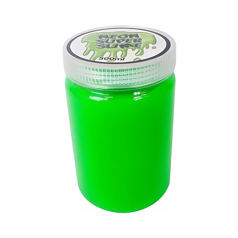Neon Super Slime Sensory Toy for Kids by PoundFun – Vibrant Tactile Play