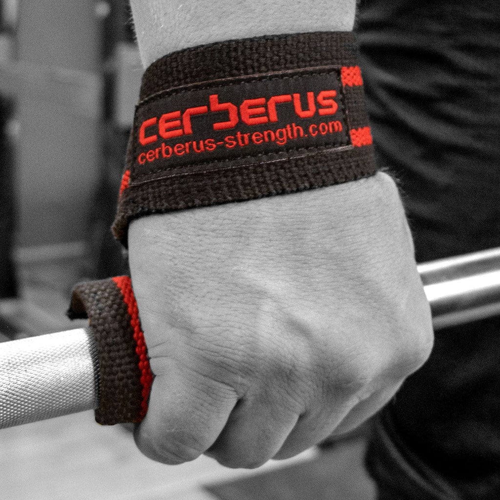 Cerberus Heavy Duty Canvas Lifting Straps – Durable Grip for Deadlifts