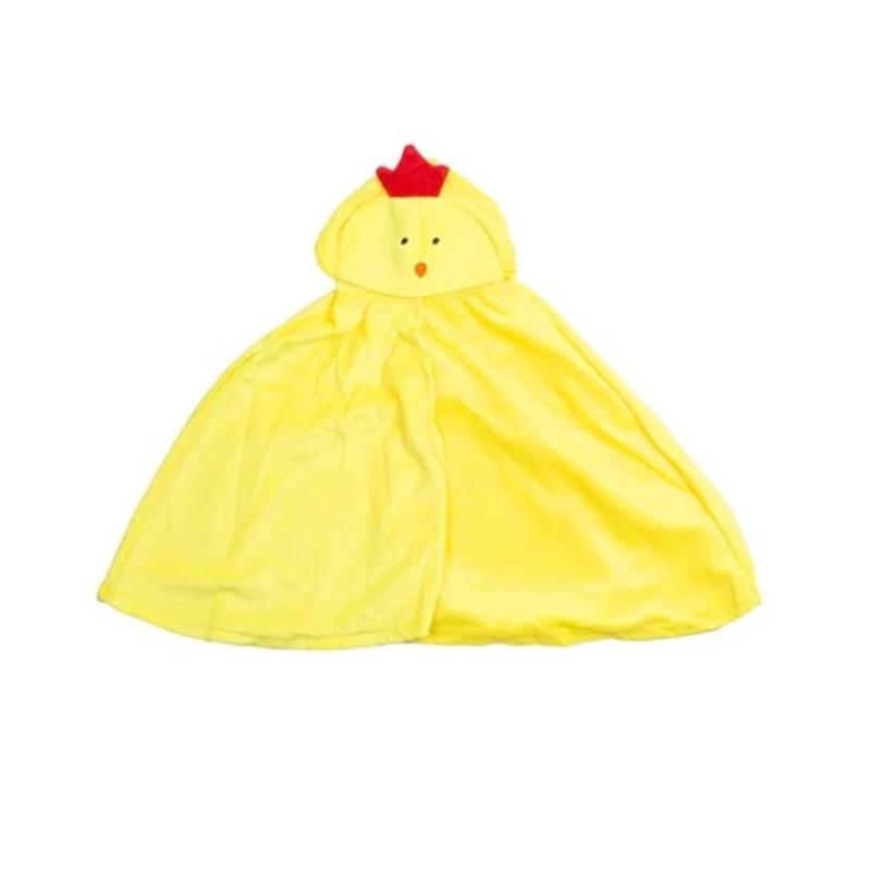 PoundFun Easter Chick Fancy Dress Cape | Kids Toddler Costume (Ages 1-5)