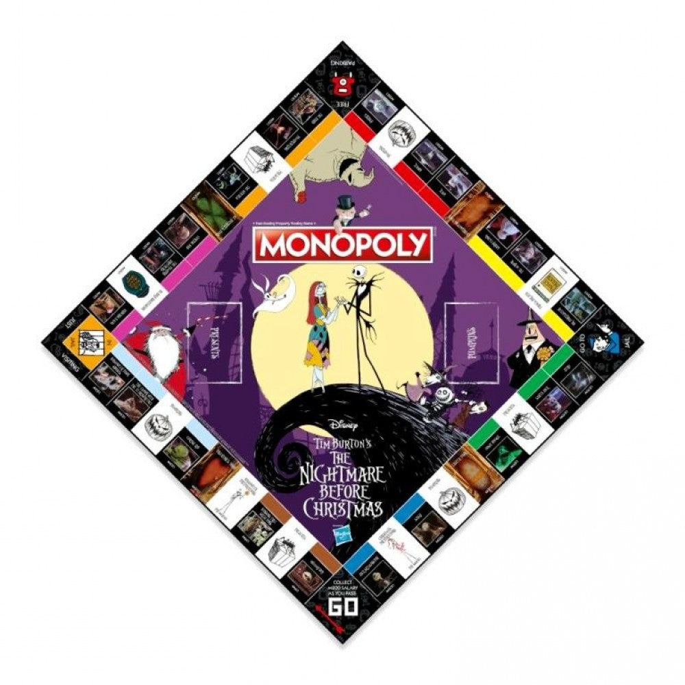 Monopoly: The Nightmare Before Christmas Board Game – 2024 Edition