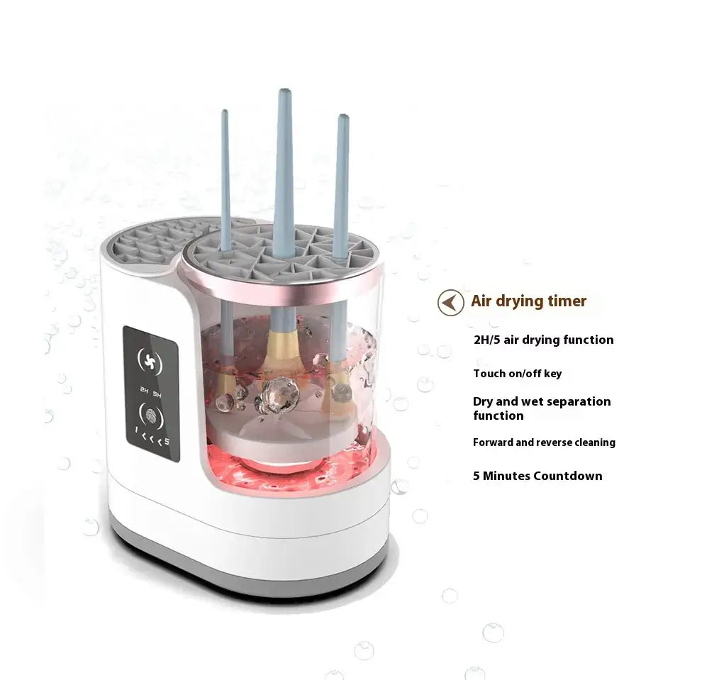 Electric Makeup Brush Cleaner and Dryer - USB Powered with Auto Drying