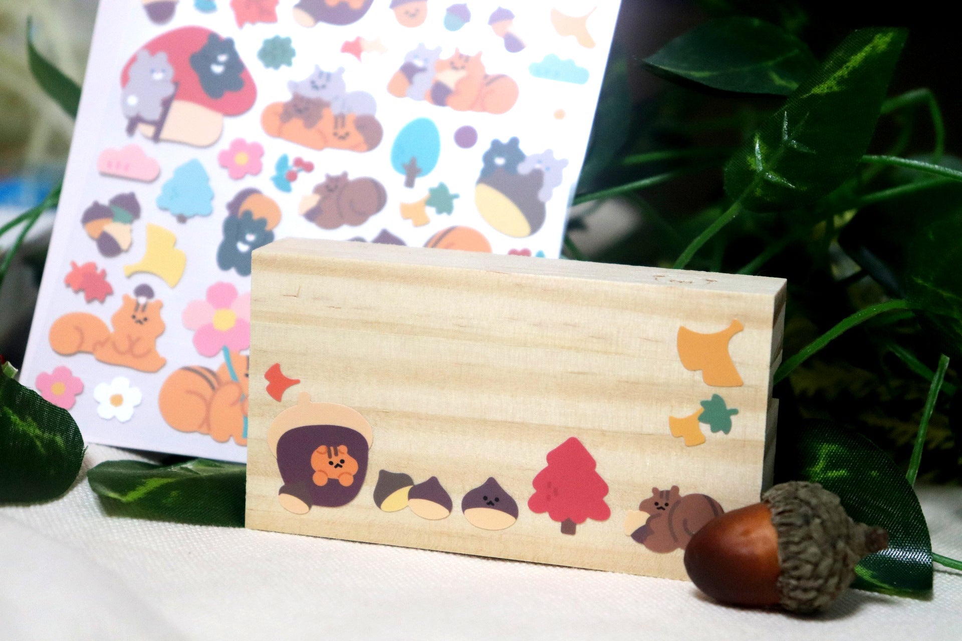 LuLuFun Studio Autumn Trip Decorative Planner Stickers - 1 Sheet