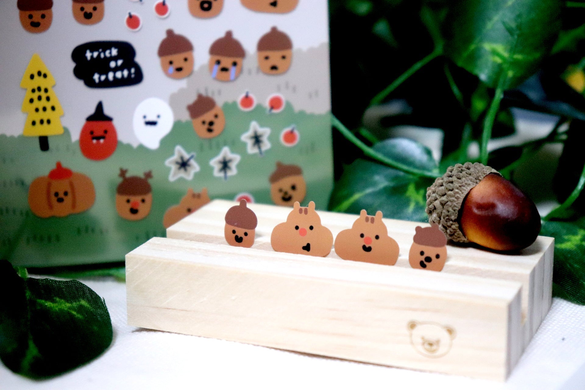 LuLuFun Studio Bonito Dotori Decorative Sticker Sheet for Journaling