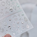 LuLuFun Studio Exotic Pattern Nail Deco Stickers - Ultra-Thin DIY Art