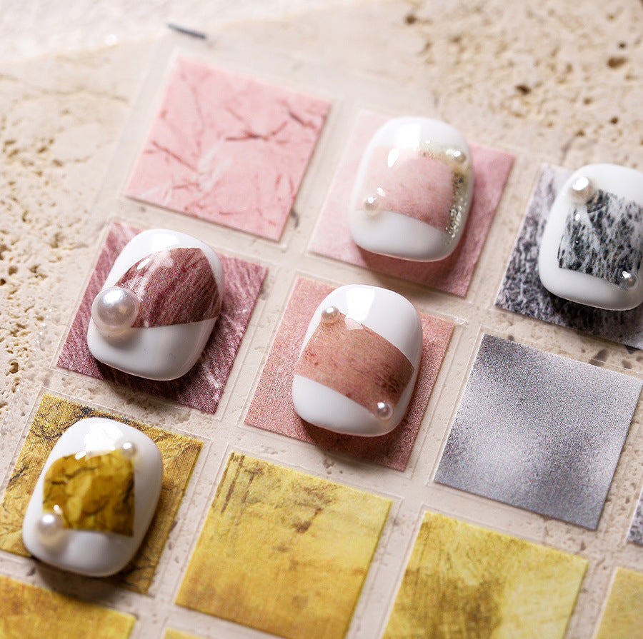LuLuFun Studio Atmosphere Nail Deco Stickers – Ultra-Thin DIY Nail Art