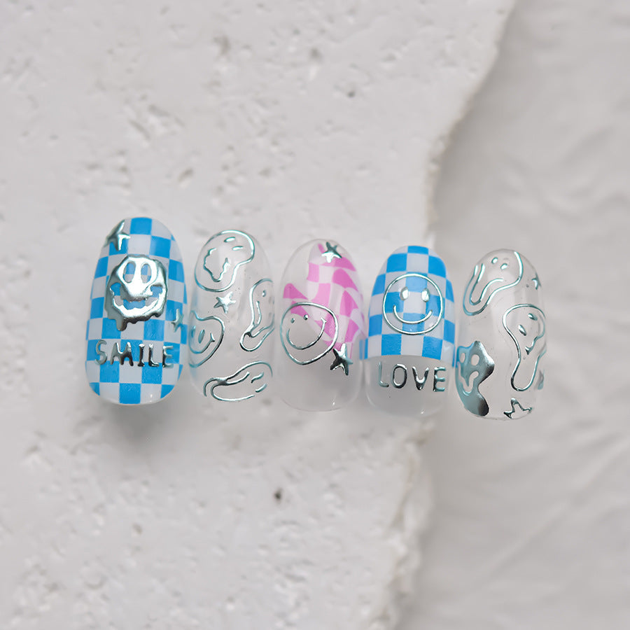 LuLuFun Studio Emoji Nail Deco Stickers – Ultra-Thin Manicure Decals