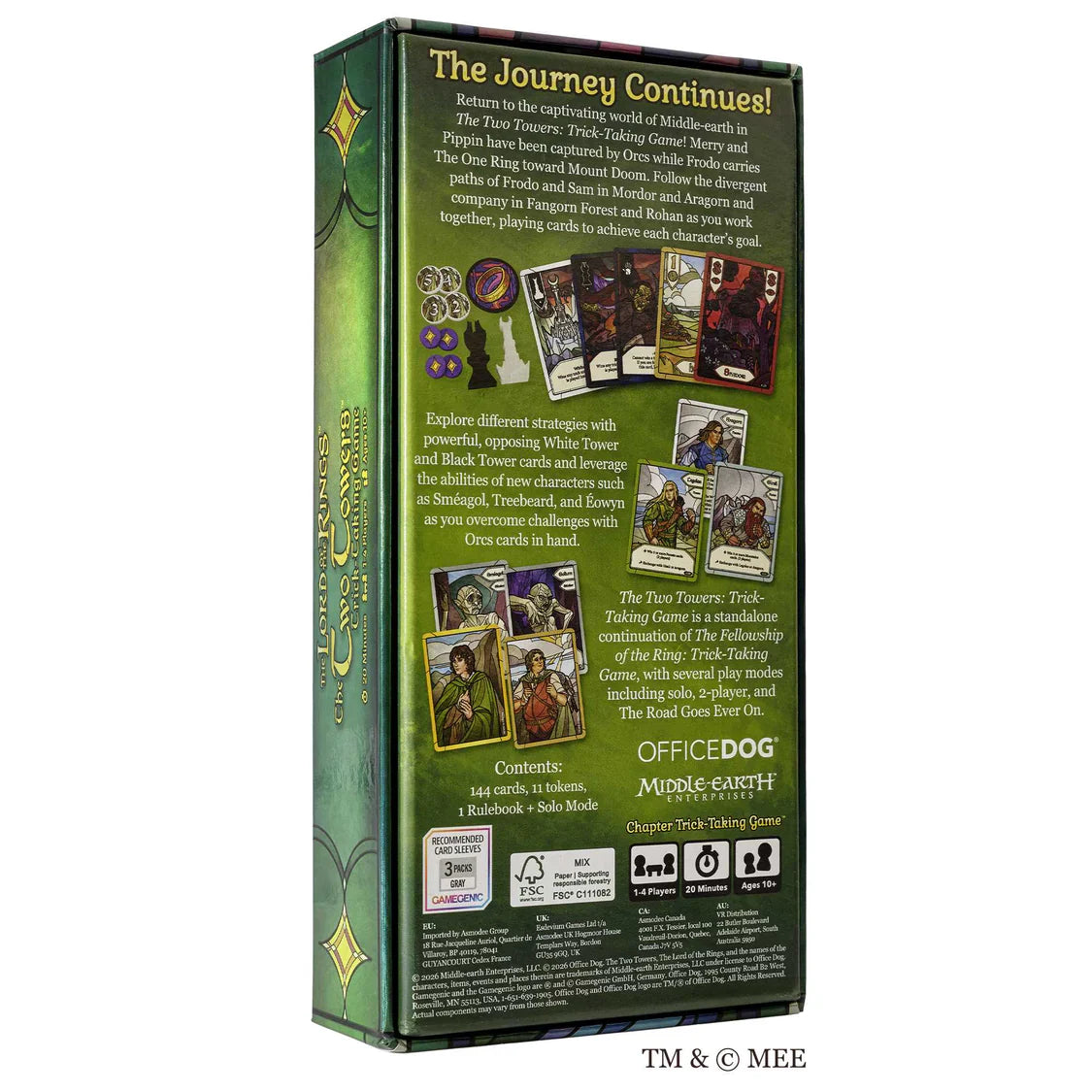 The Lord of the Rings: The Two Towers Trick-Taking Card Game by Snaps