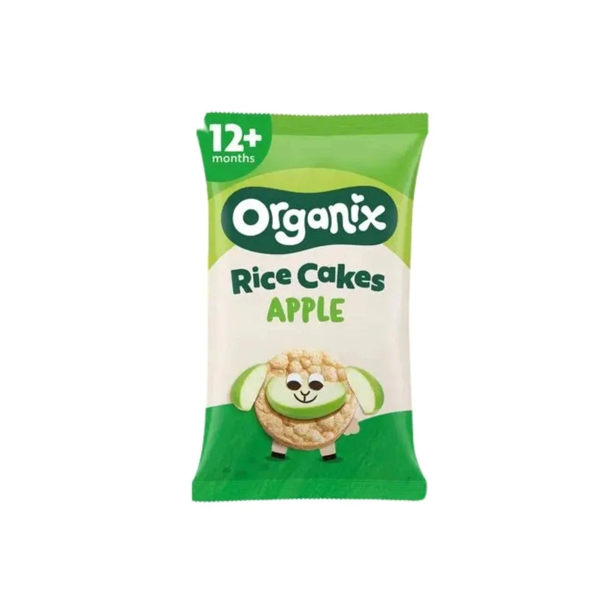 Organix Apple Rice Cake Clouds 7+ months 40g