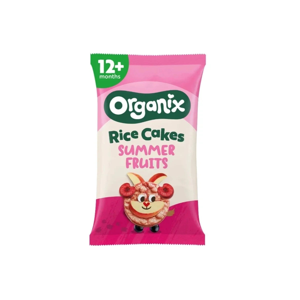 Organix Summer Fruits Rice Cake Clouds 7+ months 40g