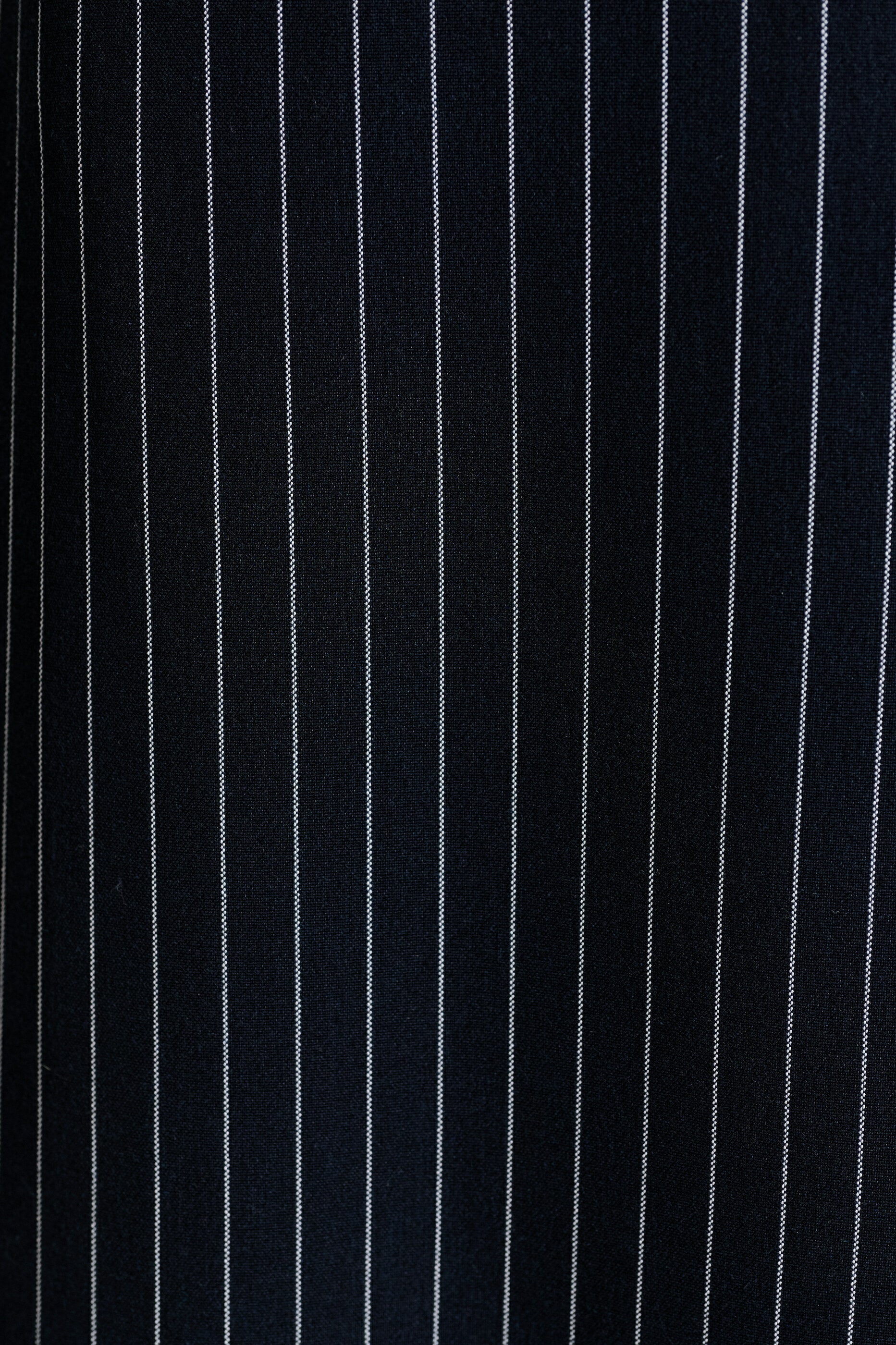 Tilde Navy Pinstripe Straight Leg Trouser