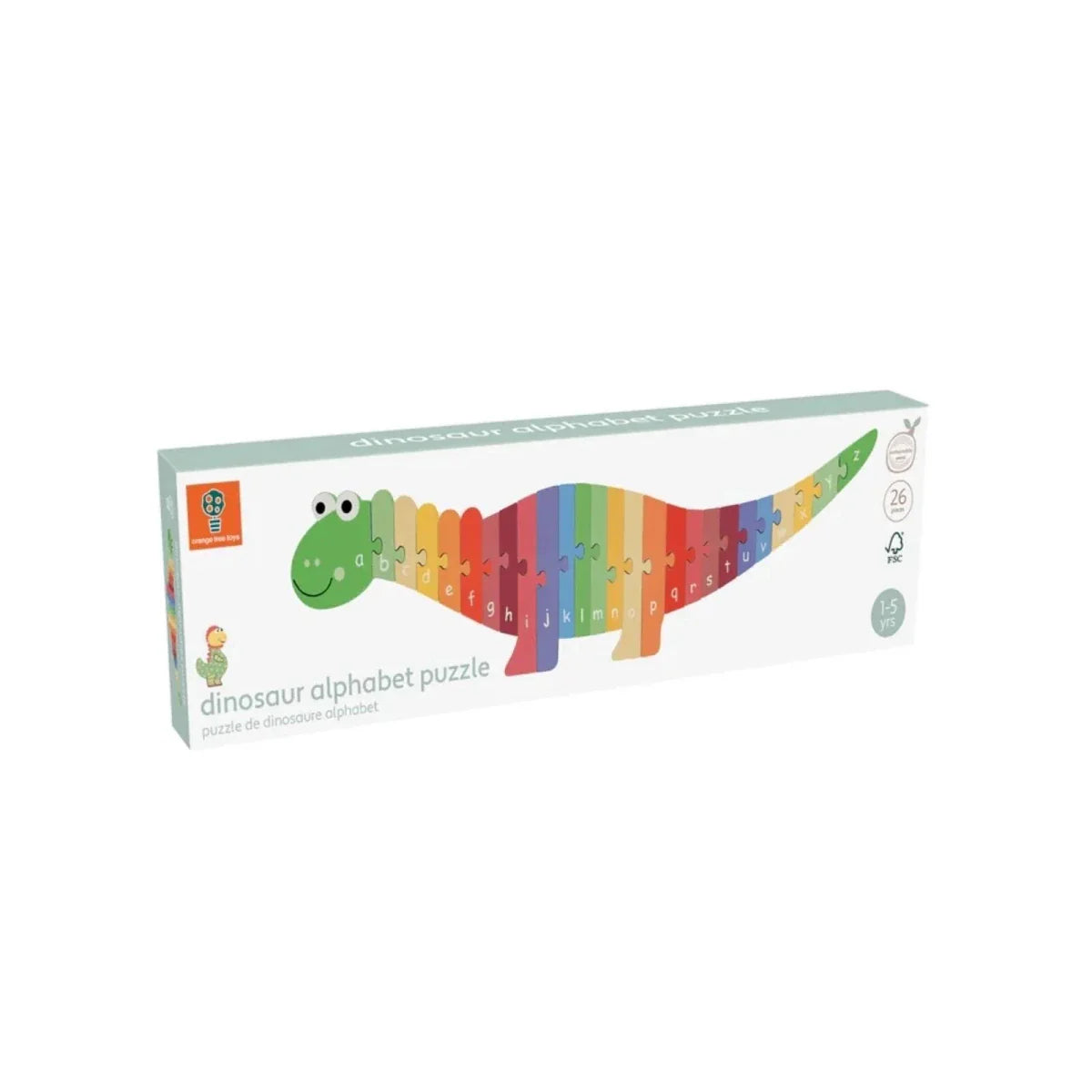 Orange Tree Toys Dinosaur Alphabet Puzzle