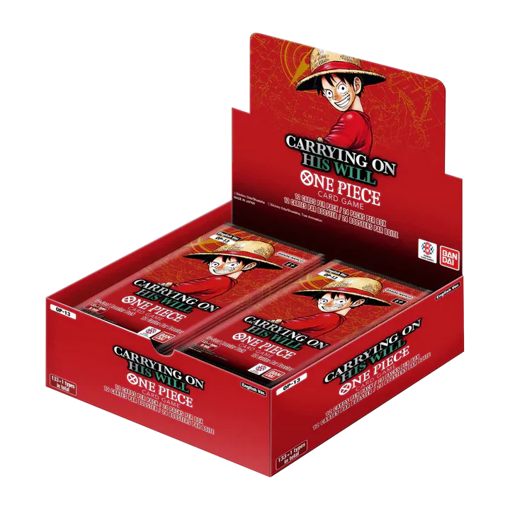 One Piece TCG: Carrying On His Will (OP-13) Booster Box - 24 Packs