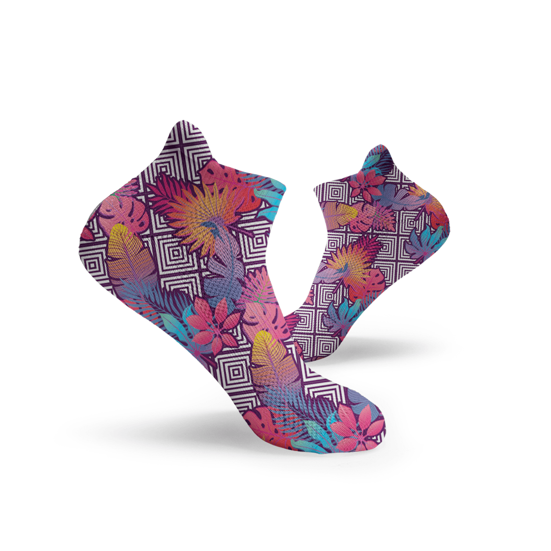 Geometric Exotic Leaves