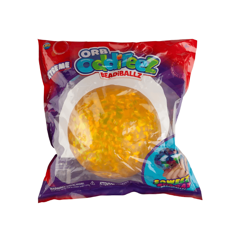 Orb Odditeez Beadiballz - Squishy Sensory Stress Relief Fidget Toy