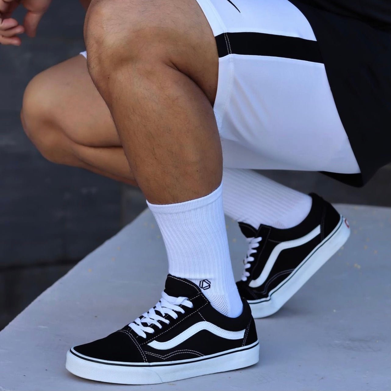 White HEXXEE Original Socks