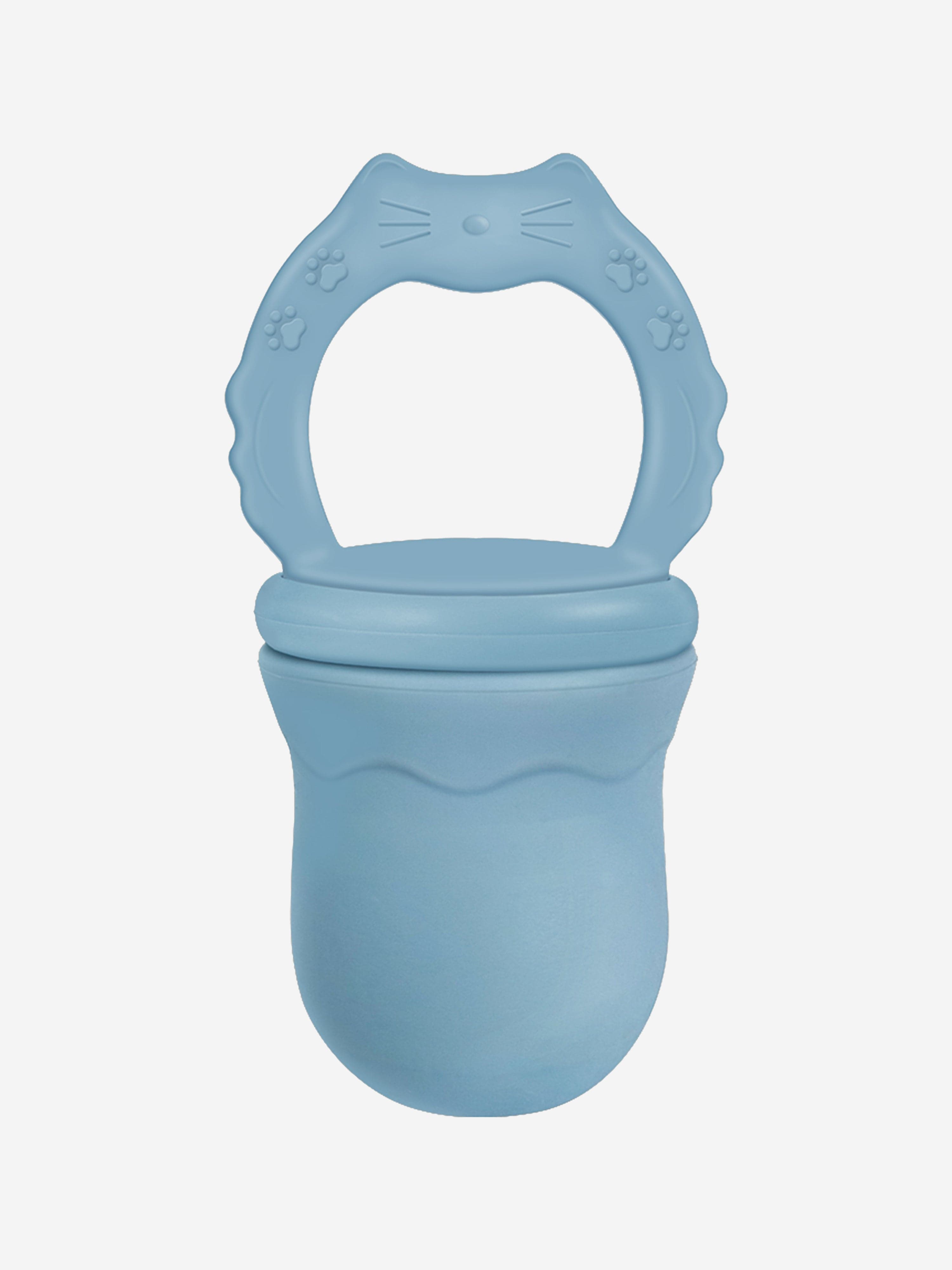 Bloom Bambini Baby Fruit Feeding Pacifier & Silicone Teether – Blue