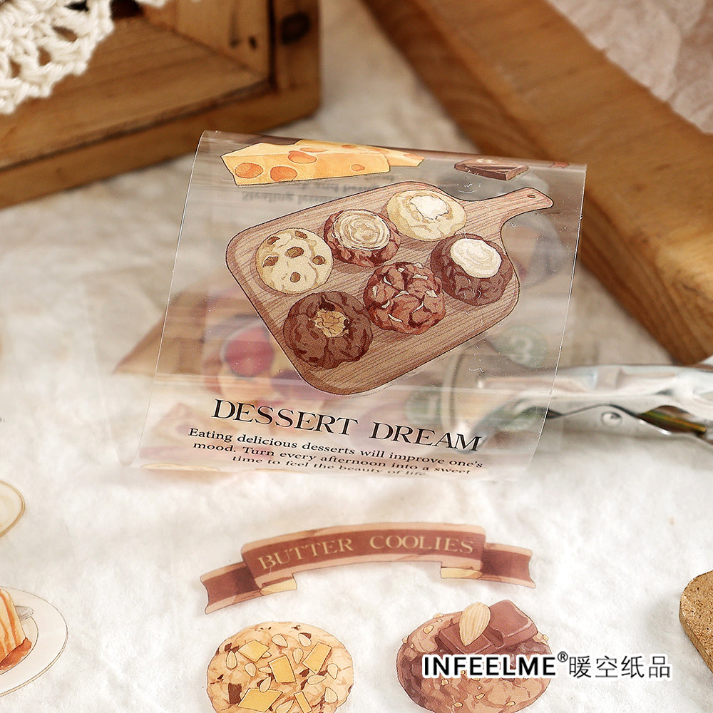 Infeelme Tuesday Channel PET Sticker Sheets for Journaling - 3 Pack