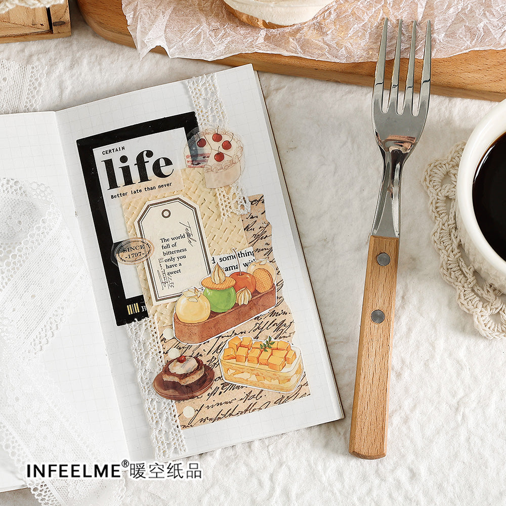 Infeelme Tuesday Channel PET Sticker Sheets for Journaling - 3 Pack