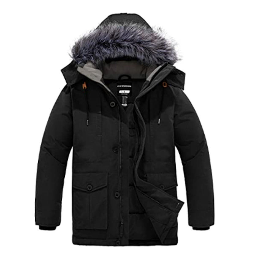 CHINMOON Men's Winter Puffer Coat | Waterproof Windproof Parka Jacket