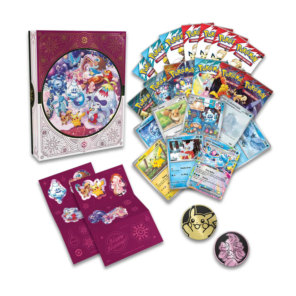Pokémon TCG: 2025 Holiday Advent Calendar - 25 Days of Surprises