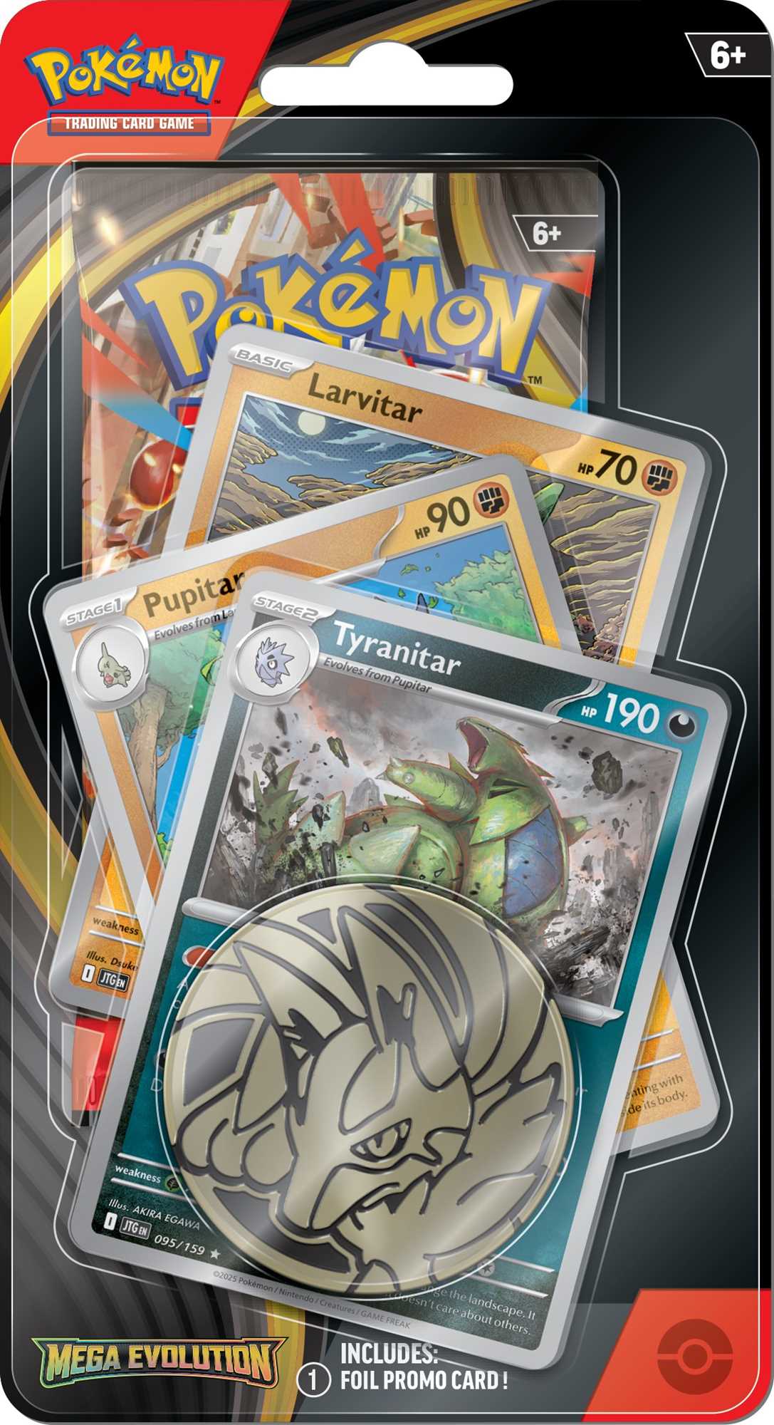 Pokemon TCG: Mega Evolution Booster Pack – Premium Checklane Set