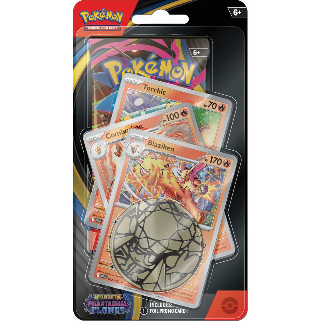 Pokémon TCG: Mega Evolution Phantasmal Flames Premium Checklane Blister