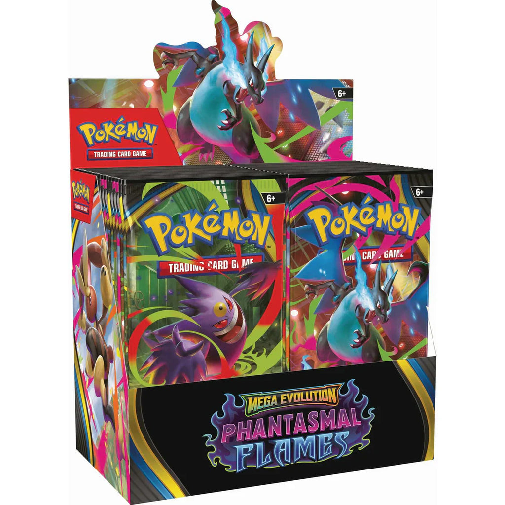 Pokemon TCG: Phantasmal Flames Booster Pack – Mega Evolution Cards
