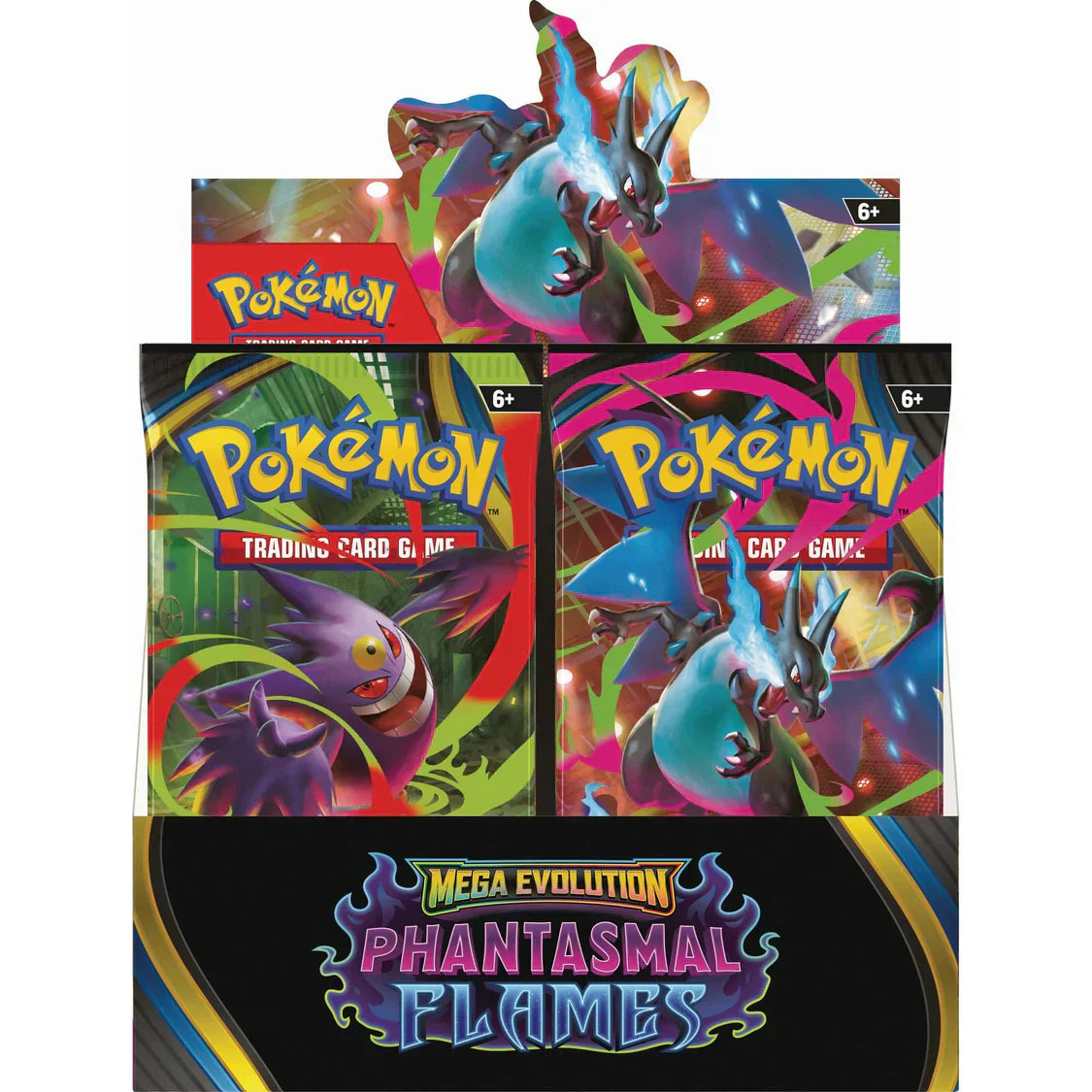 Pokemon TCG: Phantasmal Flames Booster Pack – Mega Evolution Cards