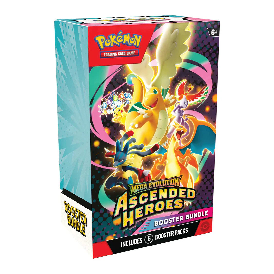 Pokemon TCG: Mega Evolution Ascended Heroes Booster Bundle - 6 Packs