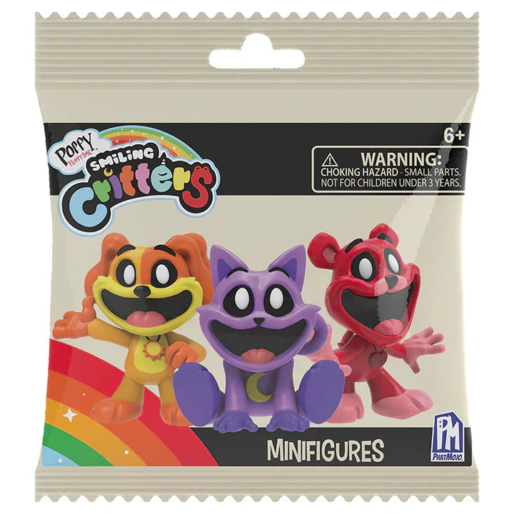 Poppy Playtime Series 3 Smiling Critters Collectable Minifigures by Snaps