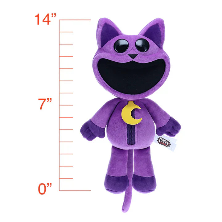 Poppy Playtime Smiling Critters CatNap 14" Deluxe Plush Toy by Snaps