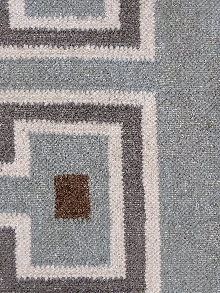 Turkish Kilim Vintage Cushion Cover - 40 x 40 cm