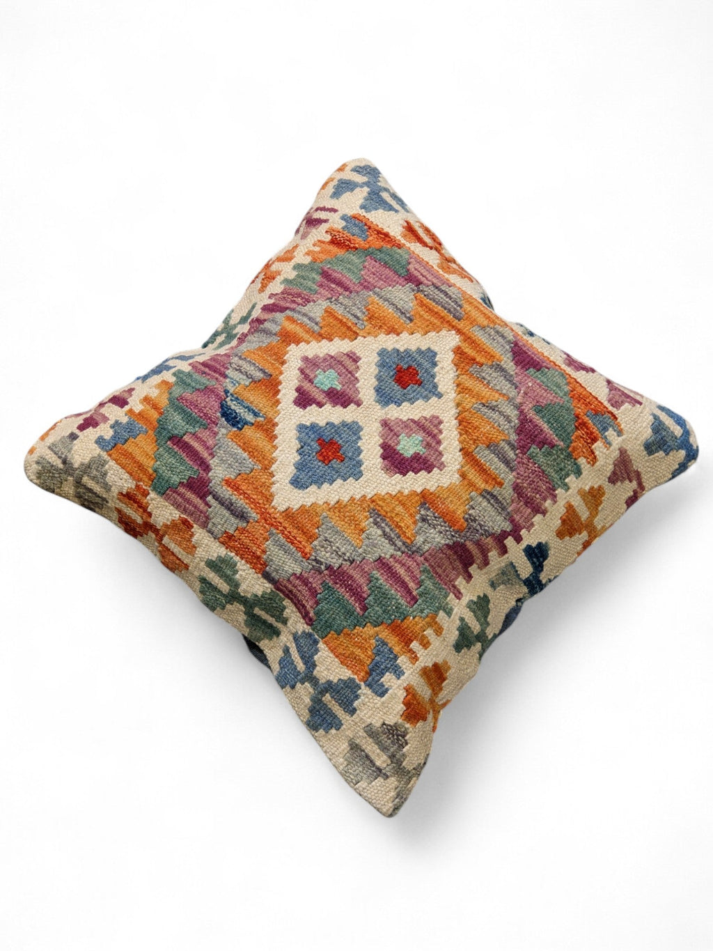 Afghan Kilim Cushion Cover - 45 x 45 cm