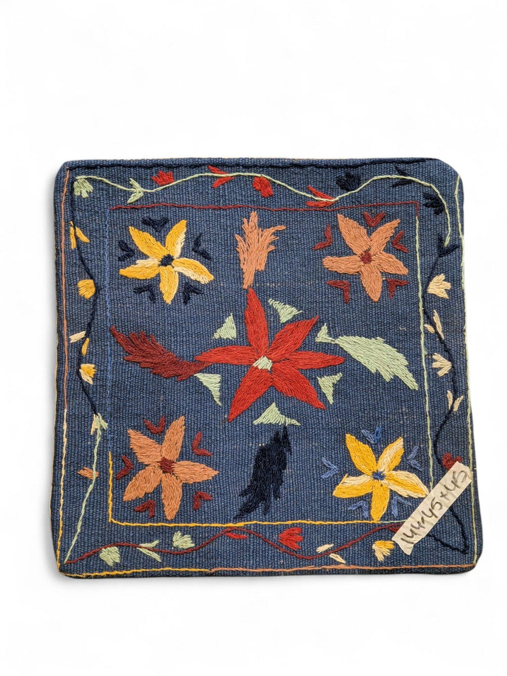 Suzani Hand Embroidered Cushion Cover - 45 x 45 cm