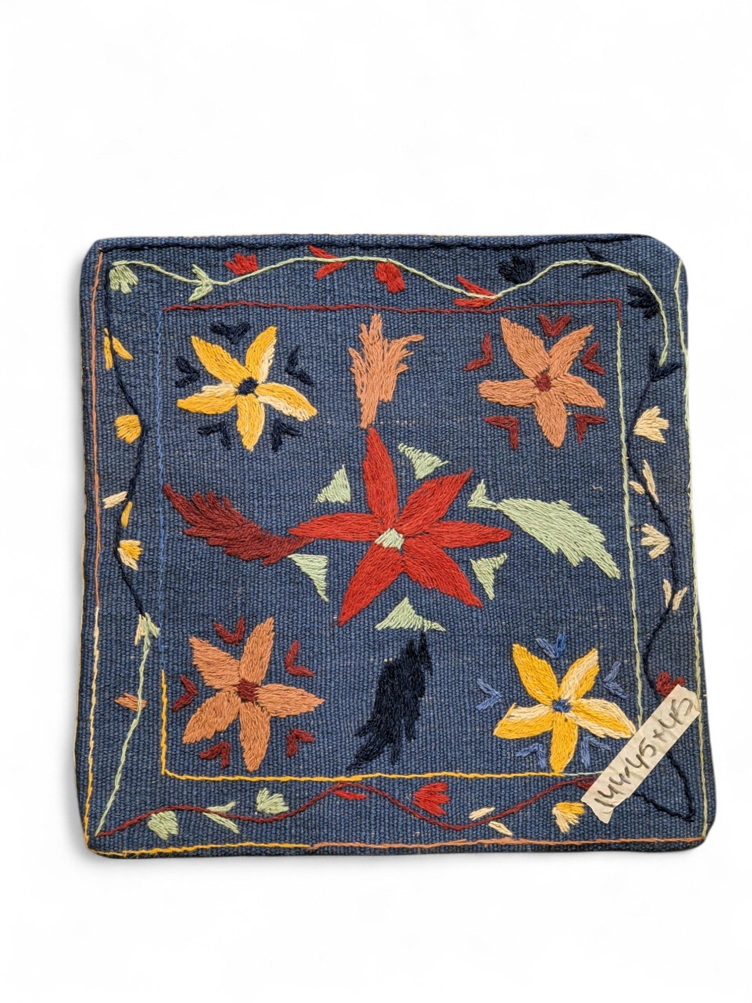 Suzani Hand Embroidered Cushion Cover - 45 x 45 cm