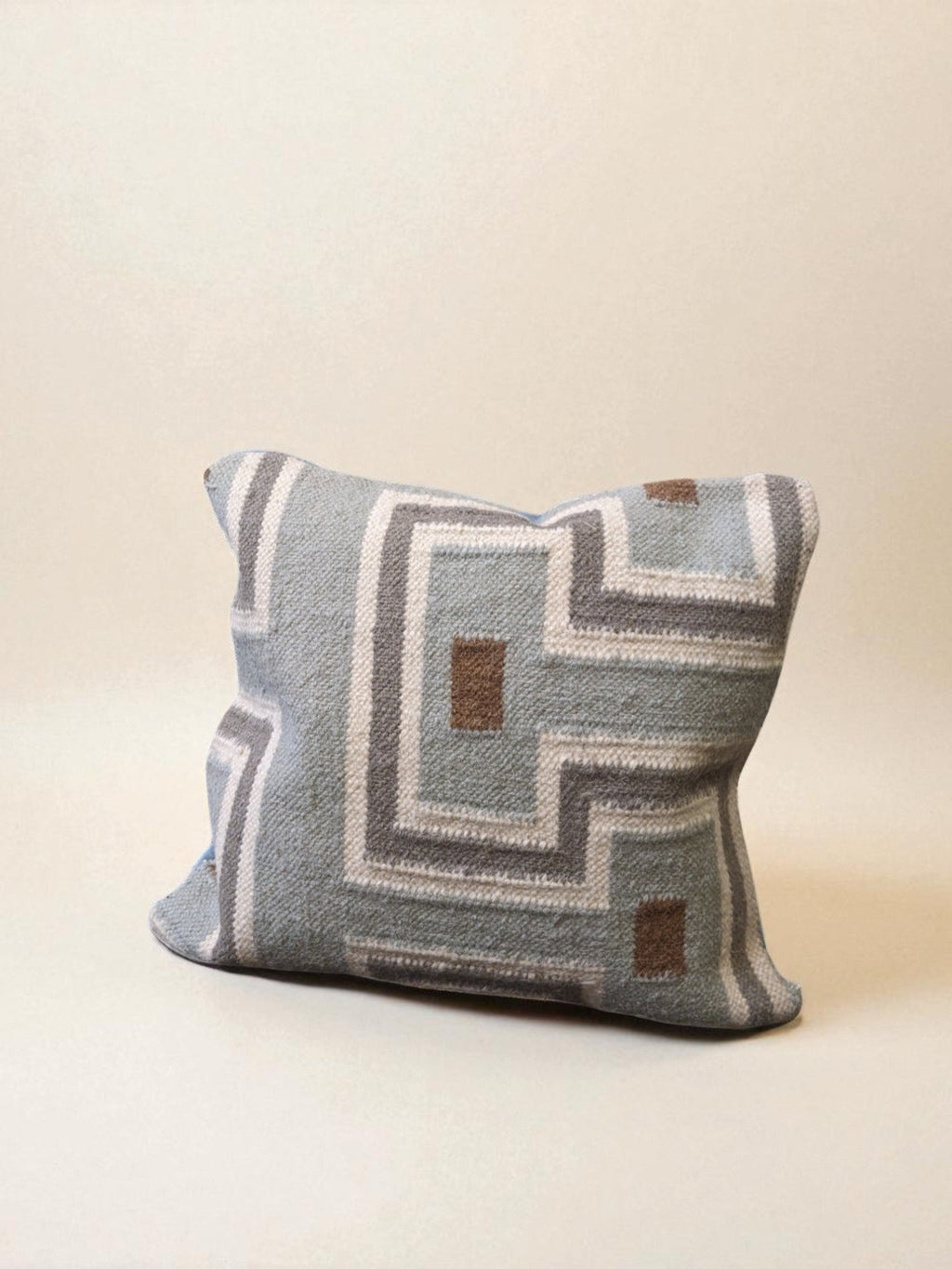 Turkish Kilim Vintage Cushion Cover - 40 x 40 cm