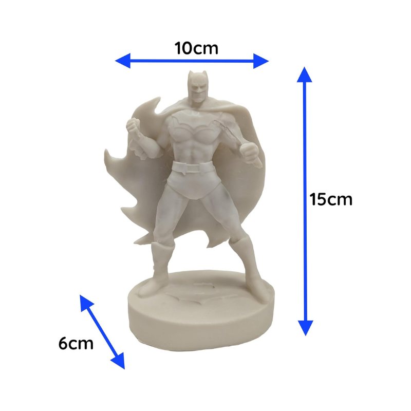PoundFun Batman Paint Your Own Figure - DC Superhero DIY Craft Kit