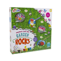 PoundFun Paint Your Own Garden Rock - DIY Creative Outdoor Art Kit