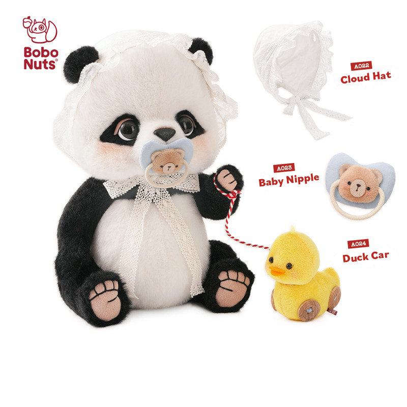 LuLuFun Studio Manman Panda Plush Toy – Bo Star Interstellar Soft Toy