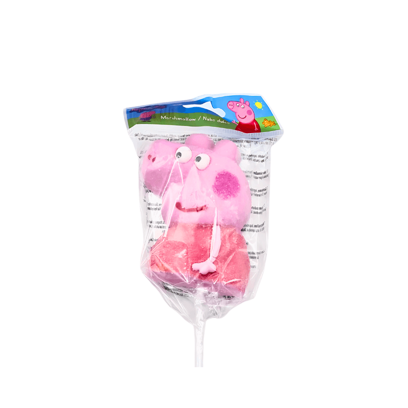 Peppa Pig Marshmallow Lolly – Strawberry Flavoured Kids Party Favour